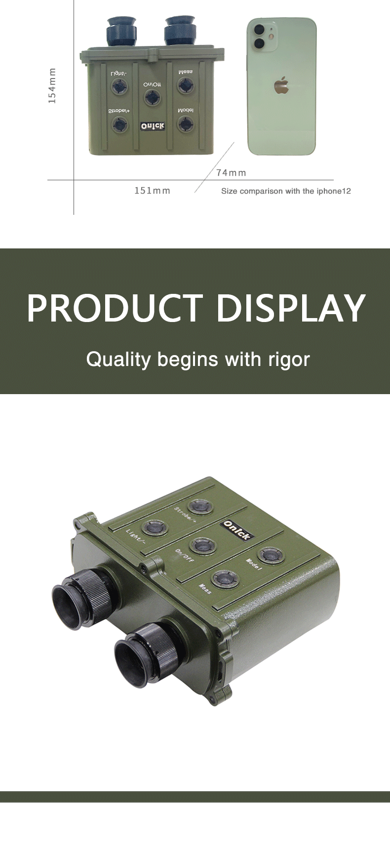 Long distance rangefinder, laser rangefinder, binocular rangefinder, rangefinder telescope, military rangefinder