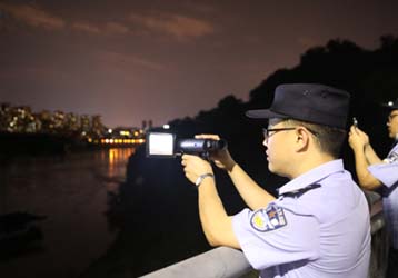 RE45 dual light fusion thermal imaging to help police crack down on illegal fishing