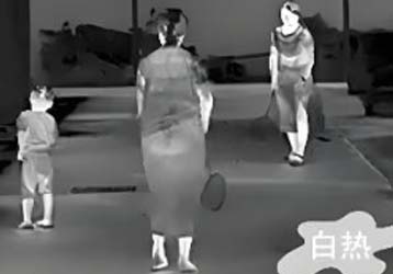 Mini night vision device, suitable for outdoor use without backpack