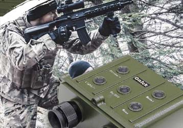 CI series Binocular military green laser rangefinder
