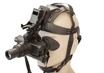 Compact Design Helmet Mounted for Hunting with 26.8mm Lens Military Grade IR Head-Mounted Night Vision Glasses