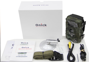 Onick's outdoor hunting observation camera captures detailed images at a speed of 0.2s