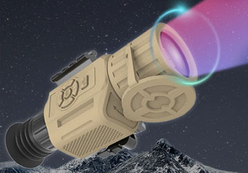 Handheld thermal imaging monocular infrared night vision device