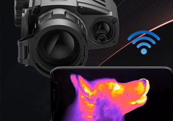 RM-35 Rangefinder Thermal Imaging Riflescope Outdoor Telescope