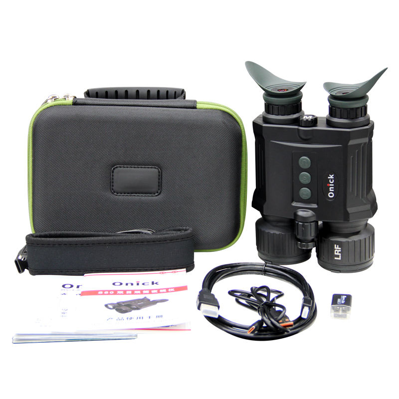 Day and night dual-use binocular electronic image stabilization digital night vision device/laser distance measurement/built-in WiFi electronic compass/512G memory