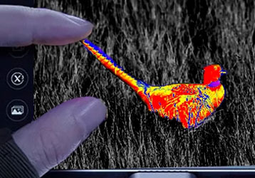 Thermal aiming monocular thermal imaging night vision goggles focusing telescope infrared cross sniper scope search and rescue hunting