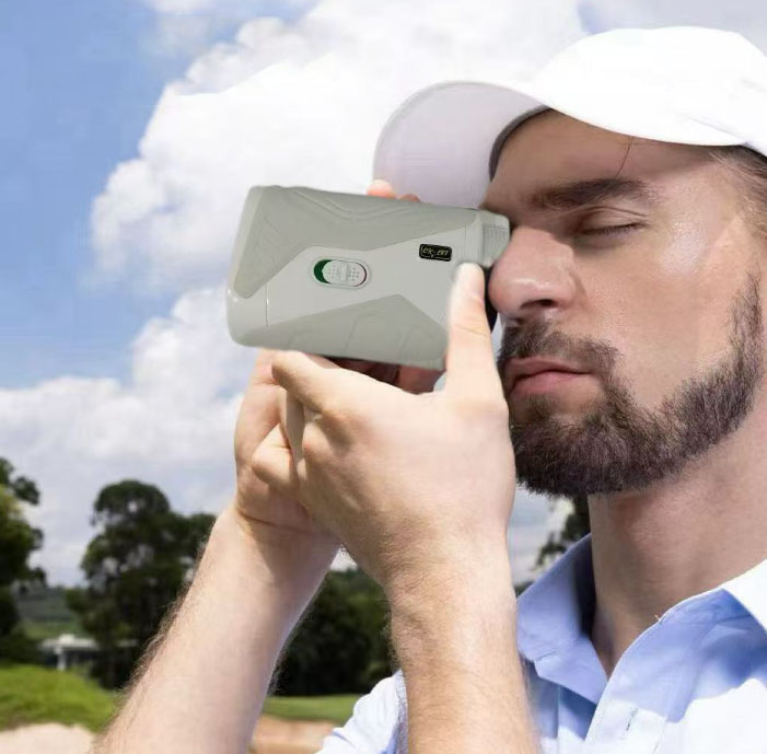 Handheld laser rangefinder telescope