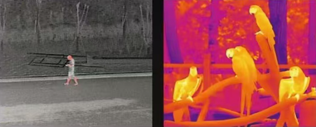 Thermal aiming infrared night vision device thermal imaging riflescope outdoor high definition crosshair