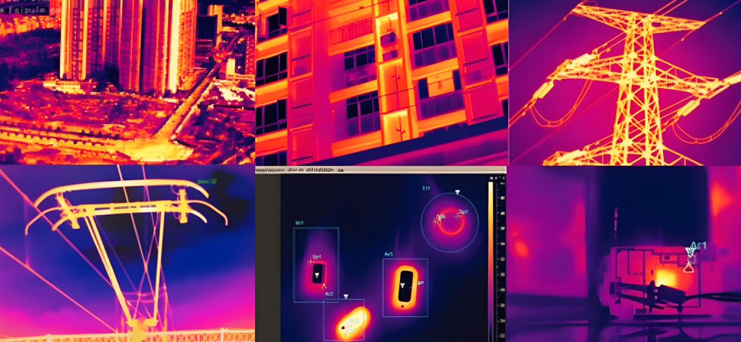 Application of infrared thermal imager in fire fighting and rescue