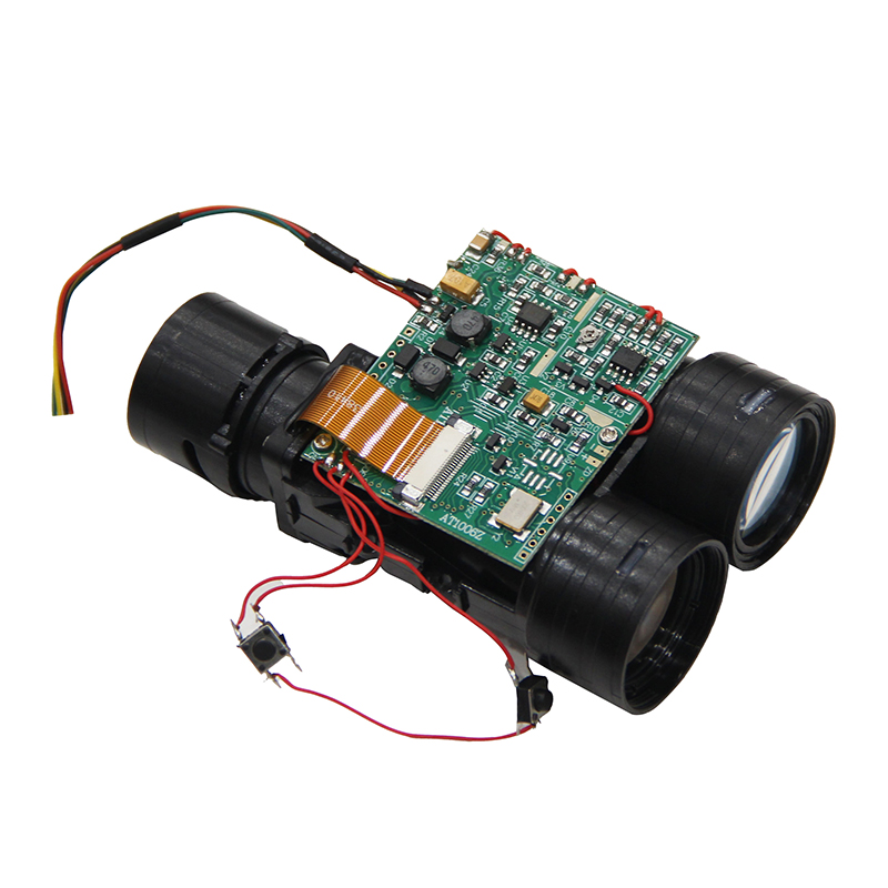 Infrared long-distance distance sensor, speed measurement module