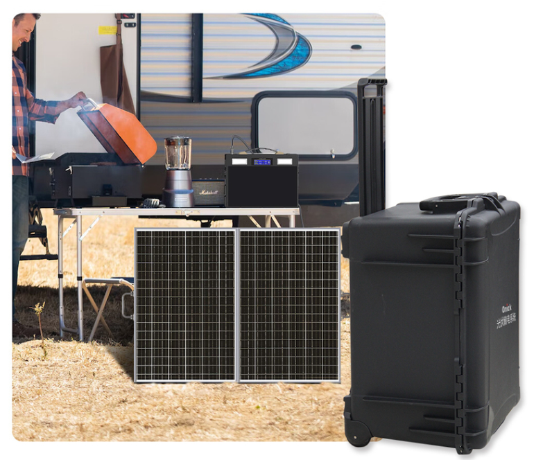 Say goodbye to outdoor electricity anxiety and open up a new experience of energy freedom with the Omika PV-6000 photovoltaic energy storage system.