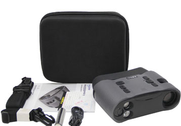 Binocular infrared digital night vision device