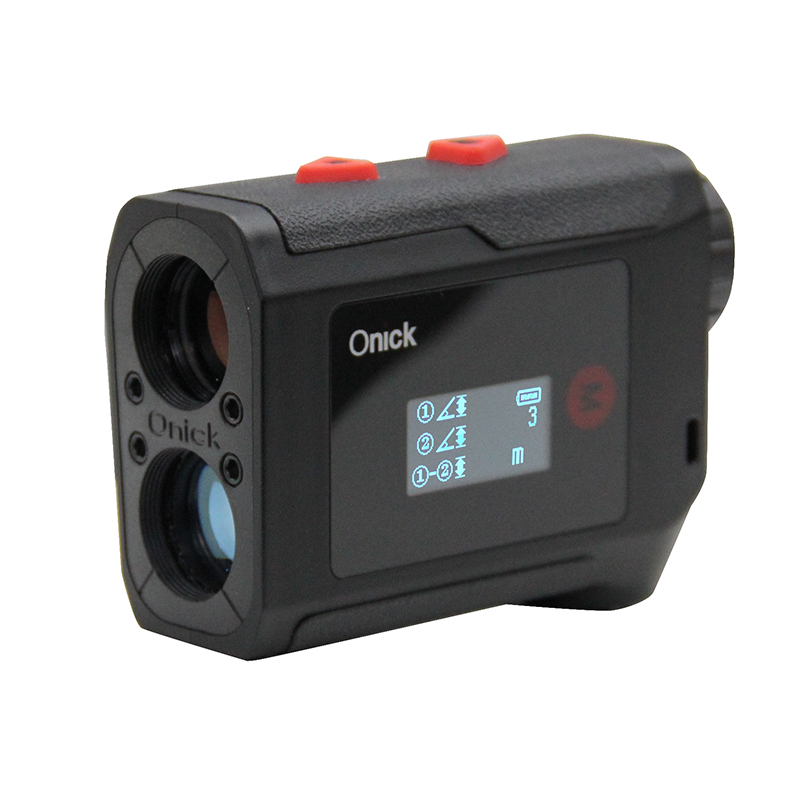 Multi-functional rangefinder with Beidou color touch screen