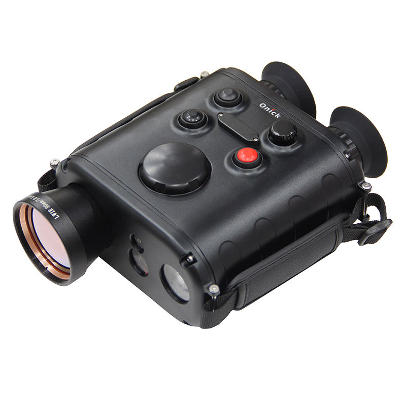 Handheld tri-light thermal imaging camera with 50mm lens