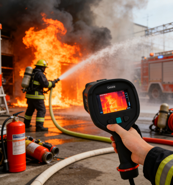 Explosion-Proof Thermal Imaging Camera for Firefighting | High-Performance Infrared Thermal Camera for Hazardous Environments