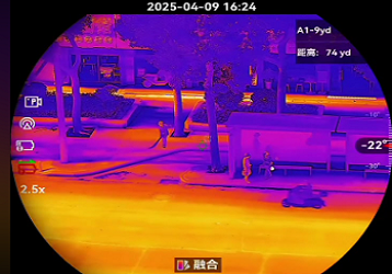 Portable Handheld Thermal Imaging Camera with Long-Range Detection, Infrared Heat Camera for Home Inspection, HVAC & Outdoor Use