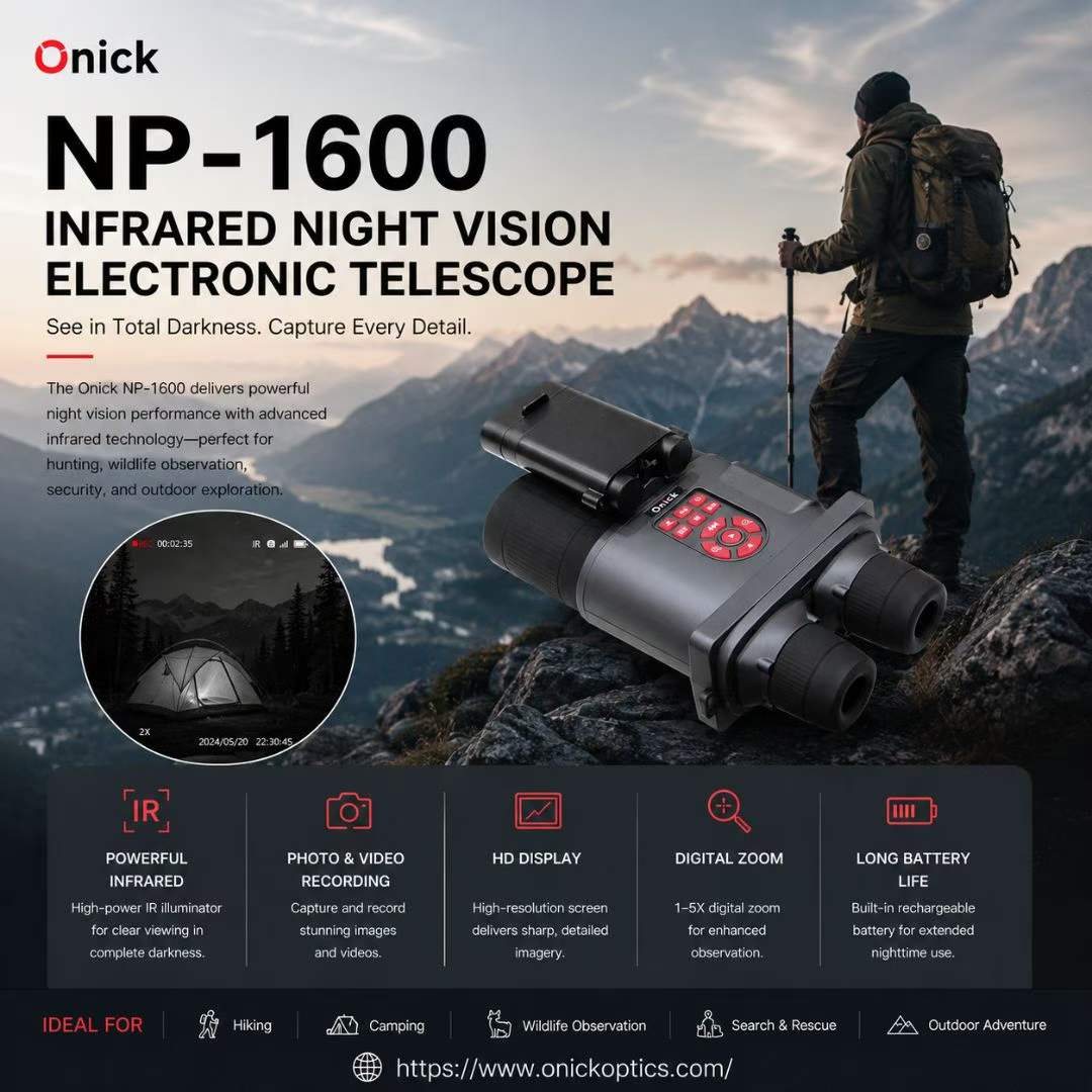 Digital Night Vision Binoculars with Photo & Video Recording
