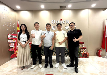 Thailand Customer from Bangkok Visits Onick Optics for Business Cooperation on the LSP350 Handheld Laser Speed Gun